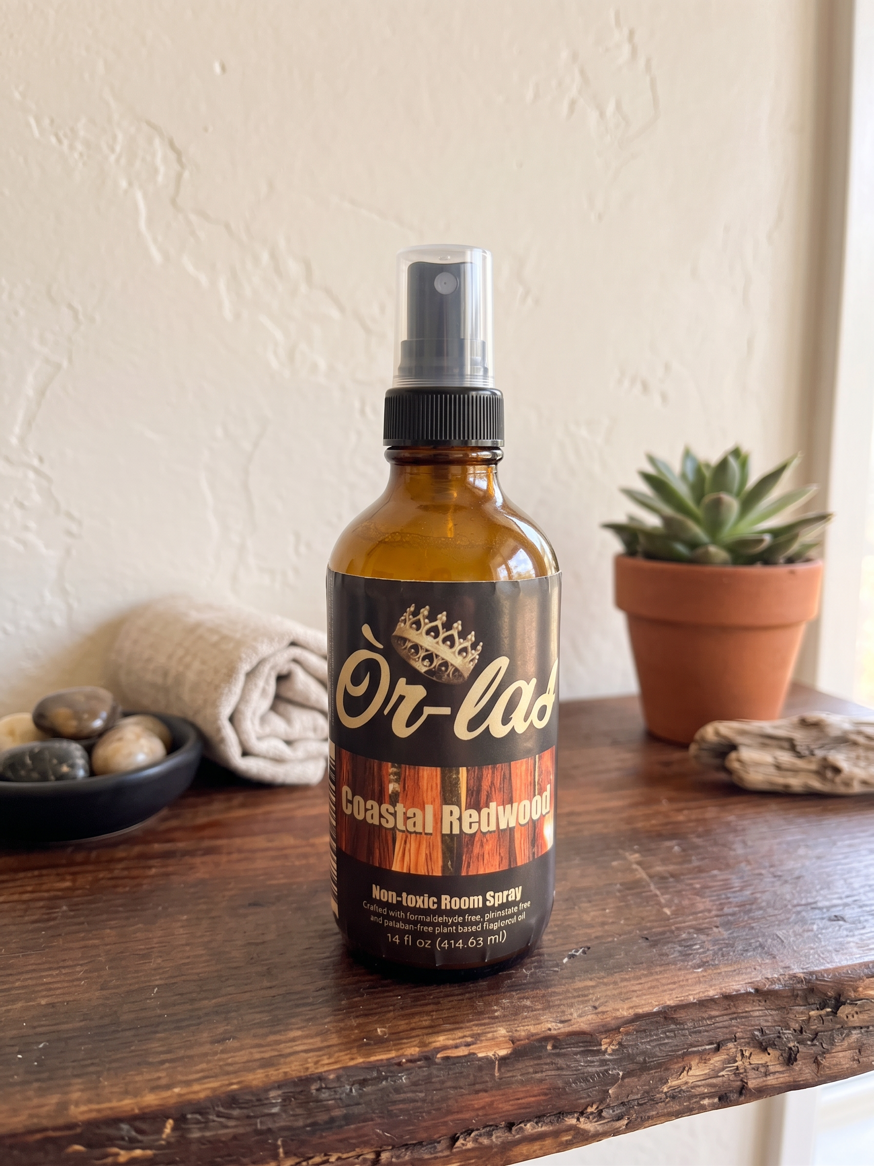 4 oz Coastal Redwood Non-toxic Room Spray
