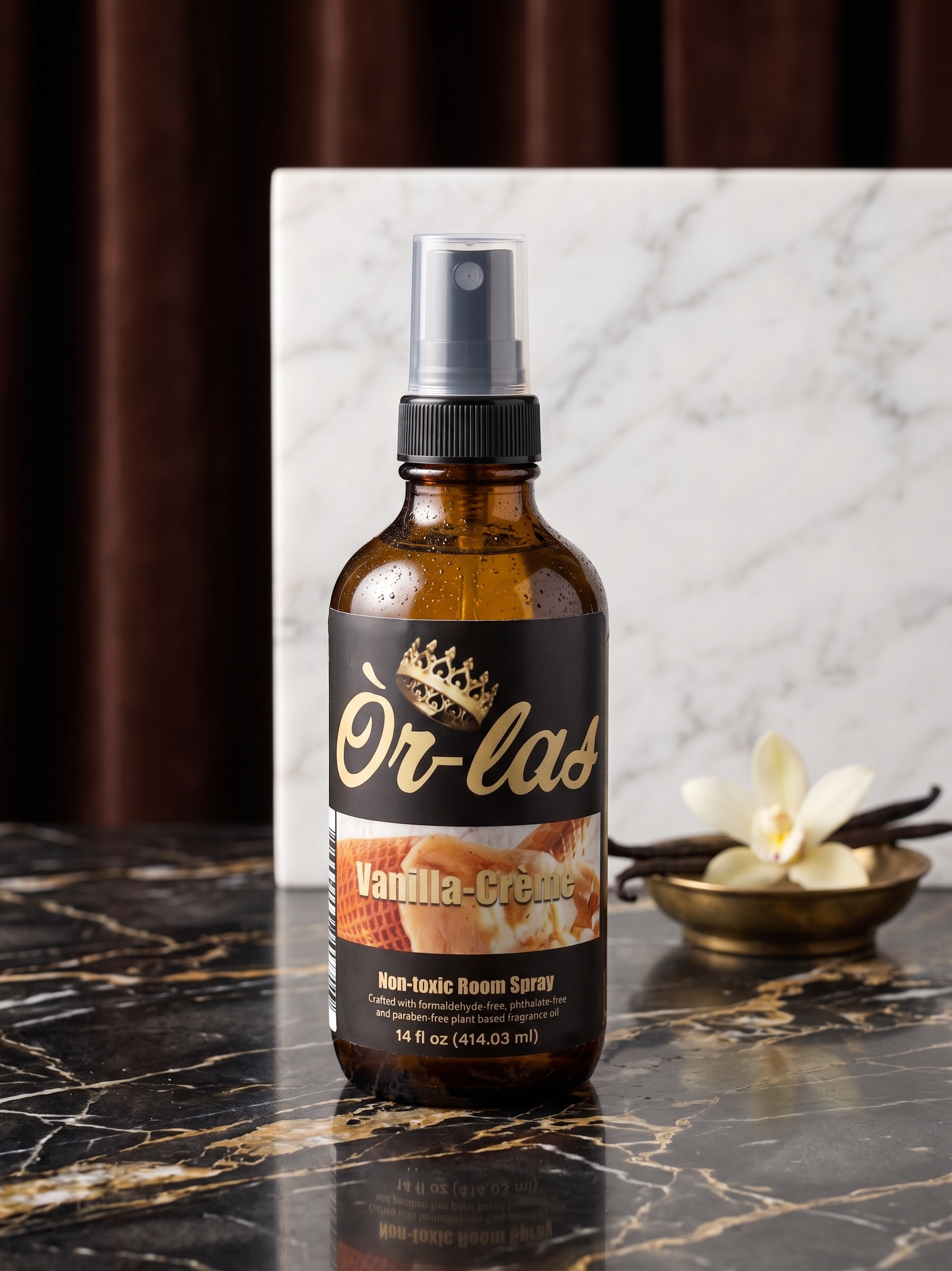 4 oz Vanilla-Crème Non-Toxic Room Spray
